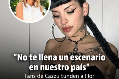 Flor Rubio aseguró que Cazzu no podría llenar conciertos en México y así reaccionaron los fans