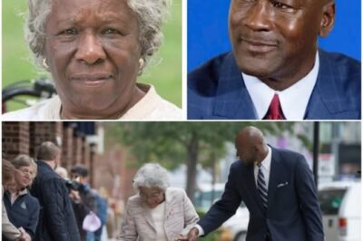 Michael Jordan descubre que su maestra de la infancia vivía en la pobreza. Lo que hace después sorprende al mundo.