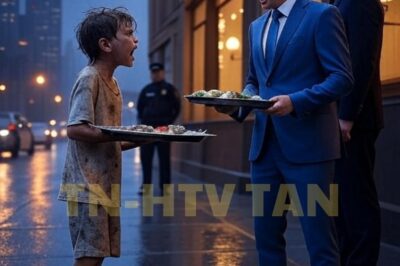 El grito que despertó un pasado olvidadoLujos, Lluvia y Redención: El Día en que un Multimillonario Encontró a su Hermano entre la Basura Por Redacción Crónicas Humanas  Ciudad de México, 18 de junio — La lluvia azotaba las ventanas del Hotel Carlton Plaza como si quisiera arrancar sus cortinas doradas y limpiar la falsa perfección de su fachada. Adentro, una noche de gala reunía a empresarios, políticos y celebridades. Las risas, las copas de champán y los trajes de diseñador escondían un mundo tan cuidadosamente construido como artificial. Era la celebración del aniversario número veinte de la empresa de Adrián Moreno, uno de los hombres más ricos del país.  Pero mientras el millonario brindaba rodeado de aplausos, a pocos metros, en un callejón a espaldas del hotel, la realidad golpeaba de forma cruda: un niño descalzo, empapado por la tormenta, escarbaba entre bolsas de basura, con las manos heridas por el frío y la necesidad. Sostenía un cartel de cartón ilegible y una bandeja plateada con sobras. Aun en la oscuridad, su mirada reflejaba no solo hambre… sino algo más profundo. Esperanza, quizás. O una verdad dolorosa que aún no había sido dicha.  Adrián Moreno tenía todo lo que el mundo mide como éxito: poder, dinero, influencia. Pero había algo que ni las cifras bancarias ni las cámaras podían llenar: un vacío que se le clavaba en el pecho cada vez que pensaba en su infancia. Su padre, desaparecido hacía años, era un fantasma que prefería ignorar.  Esa noche, tras cansarse de los halagos, salió por la parte trasera del hotel para tomar aire. Y fue entonces cuando lo vio.  Un niño pequeño, con la ropa hecha jirones, sostenía una bandeja con restos de comida del banquete. Pero lo que llamó su atención no fue el aspecto del niño, sino sus palabras:  —¡No te comas eso!  Adrián se detuvo, desconcertado. ¿Qué podía saber un niño de la calle sobre un filete sobrante?  —¿Qué dijiste? —preguntó, acercándose lentamente.  El niño retrocedió con miedo, pero insistió.  —Eso no era para ti. Era para mi papá.  Adrián frunció el ceño. Iba a responder cuando un guardia apareció y empujó al niño sin miramientos.  —¡Fuera de aquí, mocoso!  Pero Adrián, movido por algo que no entendía, detuvo al guardia con una orden seca:  —Espera. Quiero saber qué quiso decir.  Lo que el niño dijo a continuación heló la sangre del millonario.  —Mi papá desapareció hace tiempo. Vivía en la calle… pero siempre decía que algún día me llevaría a un lugar lleno de luz, donde la gente comía en bandejas de plata.  Sacó algo de su bolsillo: un pedazo de tela deshilachado. Adrián lo reconoció al instante. Era del saco favorito de su padre, el mismo que solía usar en las pocas fotos que conservaba de él.  —¿Dónde lo conseguiste? —preguntó con voz ronca.  —Mi papá lo dejó antes de irse. Dijo que era para encontrarlo… o para que me encontraran.  Adrián se tambaleó. No era posible. Su padre, el hombre que había dado todo por él en su niñez, había desaparecido sin dejar rastro cuando Adrián tenía 15 años. Nunca supo por qué. Nunca se atrevió a buscarlo demasiado. En su mente, la historia era simple: los pobres se quedan atrás, los fuertes avanzan. Pero ahora, en medio de una tormenta que parecía querer derrumbarlo todo, su pasado regresaba… con rostro de niño.  El pequeño se llamaba Tomás. Tenía ocho años. Y era, como pronto se confirmaría, su medio hermano. Adrián, al borde del colapso emocional, lo llevó a su automóvil y ordenó a su chofer ir directamente al hospital. El niño tenía fiebre, signos de desnutrición y heridas infectadas.  Esa noche, mientras Tomás dormía por primera vez en una cama limpia, Adrián no pudo evitar enfrentarse a sí mismo. ¿Cuántas veces había pasado junto a otros niños sin mirarlos? ¿Cuántas decisiones lo alejaron de quienes más necesitaban ser recordados?  En los días siguientes, contrató a investigadores privados. La verdad emergió con rapidez: su padre, luego de perder todo tras una estafa empresarial, había caído en la indigencia. Jamás se atrevió a pedir ayuda. Conoció a otra mujer, intentó empezar de nuevo, pero murió de neumonía unos años atrás. Nadie lo identificó. Fue enterrado como un desconocido.  Tomás había sobrevivido solo, con la esperanza de que un día, alguien apareciera. Y lo hizo.  —Soy tu hermano —le dijo Adrián días después, con lágrimas que no le importó ocultar.  El niño solo lo abrazó.  —Mi papá decía que tú eras importante. Pero que tenías que aprender a mirar, no solo a ver.  Hoy, seis meses después, Adrián Moreno ha transformado no solo su vida, sino su visión del mundo. Tomás vive con él, asiste a la escuela, y su historia se ha mantenido lejos de la prensa, por decisión del propio empresario. Pero quienes lo conocen notan el cambio.  Ha creado una fundación en memoria de su padre: “Luces en la Lluvia”, dedicada a dar educación y hogar a niños en situación de calle. Ha vendido una de sus propiedades más lujosas para financiar el proyecto y ahora visita personalmente los albergues que antes ignoraba.  “No se trata de caridad”, ha dicho en entrevistas privadas. “Se trata de justicia. Y de no volver a dejar que la tormenta se lleve lo que más importa.”  Porque al final, como aprendió bajo aquella lluvia cruel, la familia no se mide por la sangre ni por la fortuna. Se mide por los lazos que resisten la tormenta. Y por la capacidad de detenerse… y mirar de verdad.