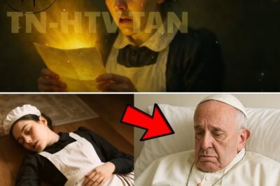 EMPLEADA HALLA CARTA DEJADA POR EL PAPA EL DÍA DE SU PARTIDA… ¡LO QUE DECÍA LA HIZO DESMAYARSE!