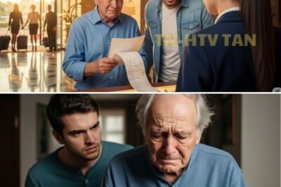 Mi abuelo fue abandonado en el hotel con una cuenta enorme — y mi familia no contaba con que apareciera el nieto equivocado.