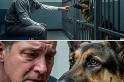 POLICÍA CONDENADO PIDE VER A SU PERRO POLICÍA – LO QUE PASÓ DESPUÉS TE HARÁ LLORAR