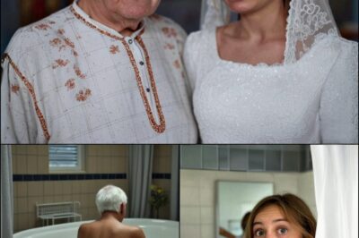 Sonia lloró en su propia boda, casándose con un anciano rico para salvar a su familia. En su noche de bodas, él fue al baño y, al salir, ella casi se desmaya…