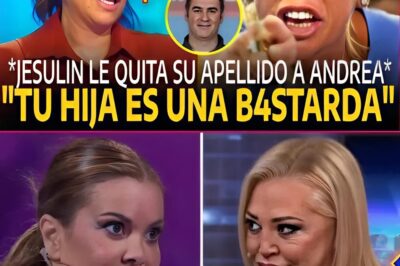 🚨¡BOMBAZO! Mª JOSE CAMPANARIO DESTROZA a BELEN ESTEBAN con una DECISION DE JESULIN sobre ANDREA!