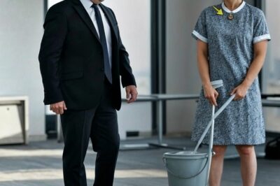 Al pasar junto a la señora de la limpieza, Víctor se quedó paralizado al ver en la señora de la limpieza el colgante en el que había desaparecido su hija hacía muchos años.