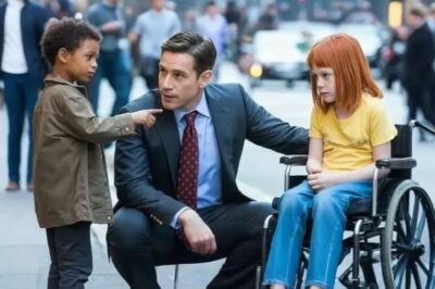 — Tío, puedo devolverle a tu hija una vida normal — dijo el muchacho en la calle.