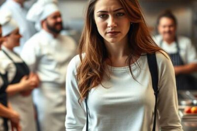 Una mujer común fue puesta a ayudar en la cocina, sin que nadie supiera que era una chef famosa, con tres estrellas Michelin.