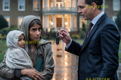Un millonario, camino al aeropuerto, ve a una mendiga con un bebé bajo la lluvia, ¡y le da las llaves de su casa! Pero al regresar, se queda atónito con lo que encuentra… ¡Dios mío!