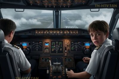 Después de que los pilotos se desmayaran durante el vuelo, un niño de 12 años toma el control del avión… Lo que hizo mientras volaba dejó a todos llorando……… 😲😲😲