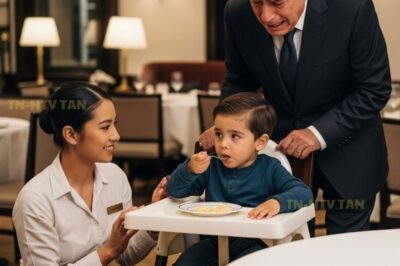Padre Millonario sorprende a Mesera ayudando a su hijo discapacitado y toma decisión inesperada