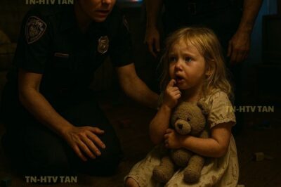 “Papá no está muerto, está bajo tierra”, susurró la niña entre sollozos. La habitación quedó en silencio. Los oficiales intercambiaron miradas de asombro. Entonces, sin decir una palabra más, empezaron a cavar.
