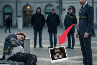 Estaba ahí embarazada de 7 meses durmiendo en el banco ….