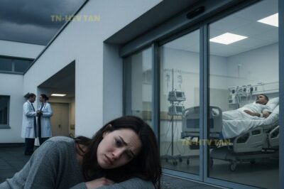 Tras despedirme de mi esposo, que estaba al borde de la muerte, salí del hospital llorando. Pero de repente, escuché una conversación entre los médicos que no me correspondía.