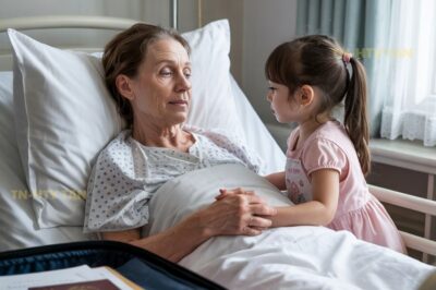 La esposa, a quien le quedaba muy poco tiempo de vida, recibió la visita en su habitación del hospital de una niña que le pidió que fuera su mamá.