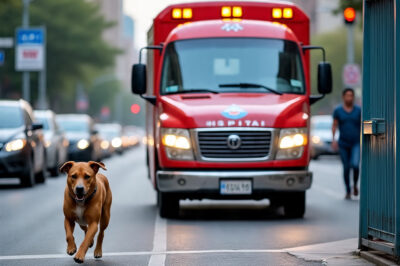 Rambo: El perro que seguía las ambulancias