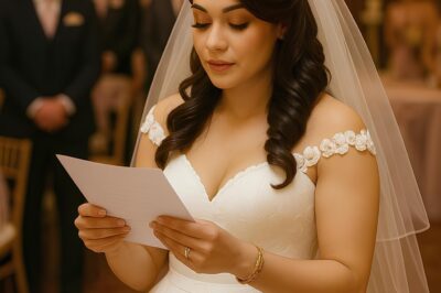 El día de mi boda, mi suegra me dio una nota — y desaparecí por 15 años.