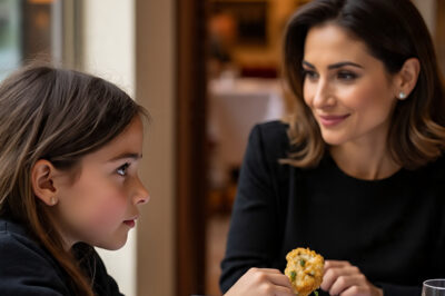 Chica Sin Hogar Le Pregunta a una Millonaria: “¿Puedo Comer Sus Sobras?” — Y Ella Cambia Todo