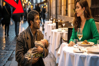 “¿Puedo Comer Sus Sobras, Señora?” — Pero Al Mirarlo A Los Ojos, La Millonaria Lo Cambió Todo.