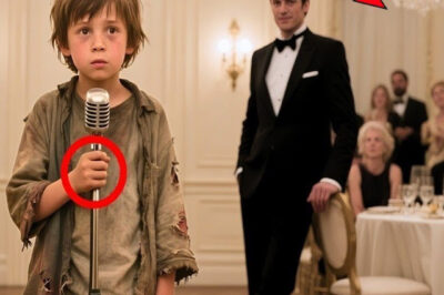 Un millonario se burla de un niño mendigo… ¡hasta que su voz hace temblar a todos !