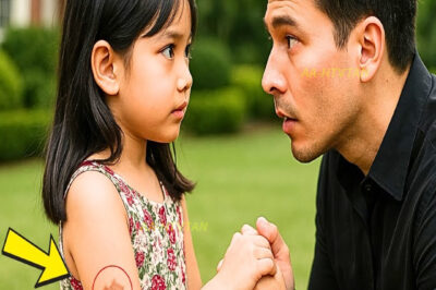 MILLONARIO SE PARALIZA AL VER A UNA NIÑA CON SU MISMA MARCA — “¿TÚ ERES MI PAPÁ?”