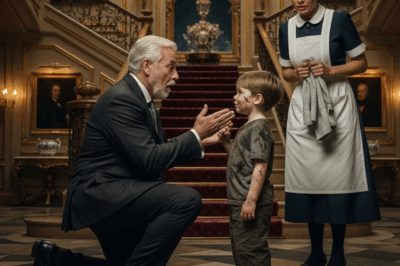 El Niño de la Criada Interrumpe la Reunión y Le Dice al Millonario: “Papá, ¿ya volviste?”