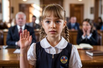 Una niña de 8 años se presentó como abogada de su madre en pleno tribunal. Nadie esperaba que sus palabras cambiarían todo para siempre. Lucía Esperanza Morales tenía solo 8 años cuando decidió que se convertiría en abogada de su propia madre. No porque lo hubiera visto en la televisión o porque alguien se lo hubiera sugerido.