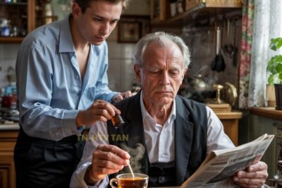 „Bueno, tú también acabarás ahí“: el nieto instaló al abuelo en una casa „especial“.