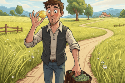 Esteban caminaba por el polvoriento sendero rural que conducía a su casa. El sol se despedía tras las colinas, tiñendo el cielo de naranja y púrpura. Sus botas, gastadas por el trabajo y los sueños, levantaban pequeños remolinos de polvo a cada paso.