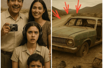 Familia desaparece en 1979 rumbo a Real de Catorce; en 2025 hallan el coche sin puertas ni rastros
