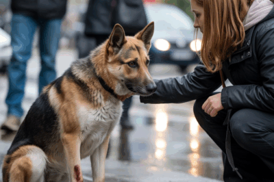 Un perro callejero juntó sus patas y suplicó ayuda a los transeúntes—¡Lo que sucedió después sorprendió a todos!