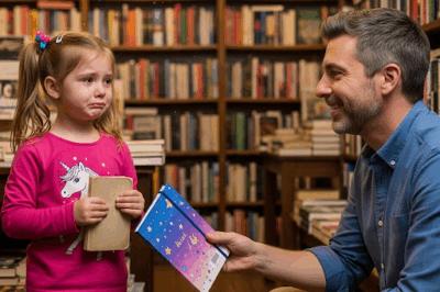 Lloraba. No de berrinche. Sino de vergüenza… y de impotencia.