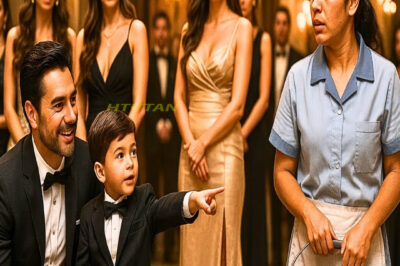 MILLONARIO RETA A SU HIJO A ELEGIR UNA MAMÁ ENTRE LAS MODELOS, PERO ÉL ELIGE A LA LIMPIADORA
