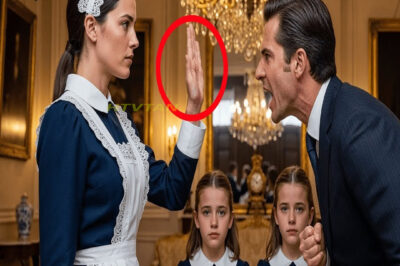 ¡No Toquen A Mis Hijas! — Gritó El Millonario, Pero La Nueva Empleada De Limpieza Se Volvió Y Dijo..