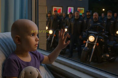Sesenta y tres motociclistas llegaron a la ventana del hospital de mi hija con una enfermedad terminal a las 7 p. m.