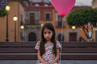 La niña que fue abandonada el día que cumplió años… y solo llevaba un globo en la mano…..