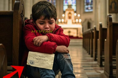 Un niño de 5 años fue abandonado en una iglesia… y solo tenía una hoja con su nombre