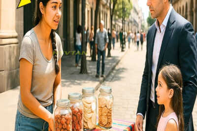 MILLONARIO VIUDO VE A SU HIJA CON UNA NIÑA DE LA CALLE — Y LO QUE DESCUBRE CAMBIA TODO…..