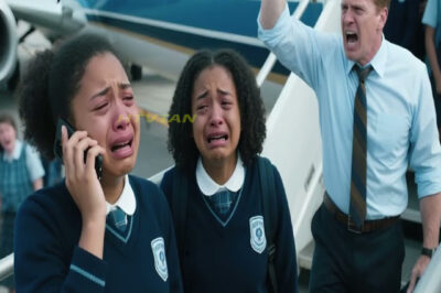 Dos Hermanas Negras Rechazadas En Primera Clase – La Llamada De Su Padre Detiene Todo El Aeropuerto….