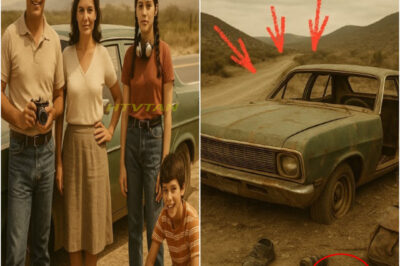 Familia desaparece en 1979 rumbo a Real de Catorce; en 2025 hallan el coche sin puertas ni rastros