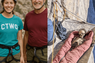 Garrett y Della Beck partieron hacia su expedición de escalada al Monte Hooker……..