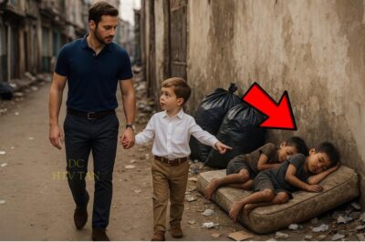 “¡PAPA, ESOS DOS NIÑOS ESTABAN CONMIGO EN EL VIENTRE DE MAMÁ!”, DIJO AL PADRE RICO.