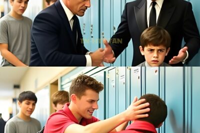 Matones Escolares No Saben Que Se Metieron Con El Hijo De Un Jefe De La Mafia.