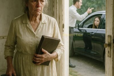 Si No Quieres Ir Al Asilo, Ponte A Trabajar” Dijo Mi Hijo. Sonreí. Un Coche Se Detuvo En El Portón..