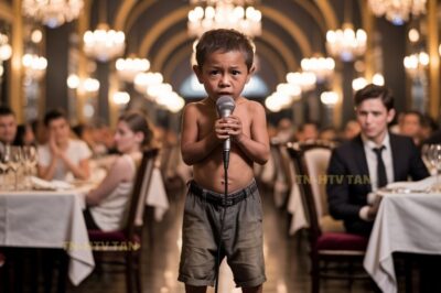 MILLONARIO OBLIGÓ A UN NIÑO POBRE A CANTAR PARA HUMILLARLO, PERO SU TALENTO LO SORPRENDIÓ…