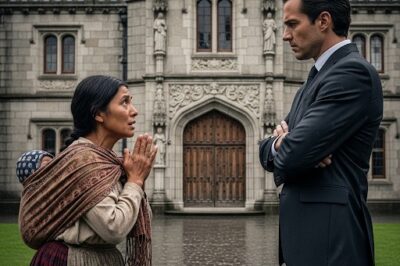 “Señor… ¿busca alguien que trabaje en su casa? Yo puedo hacerlo todo… mi hermanita no ha comido en dos días.”