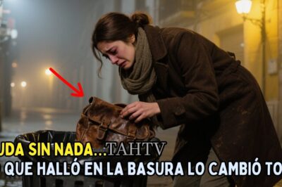 Viuda halló una mochila en la basura… Lo que había dentro cambió su destino