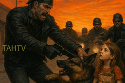 Motociclistas atacan a una niña: sin saber que su perro es un perro K9 entrenado