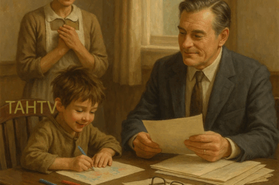 Era una de esas tardes frías donde el cielo parecía hecho de puro cemento, y la ciudad suspiraba con un cansancio viejo. María, la muchacha que ayudaba con la limpieza, acababa de barrer los escalones del frente en la enorme casona de los Lancaster