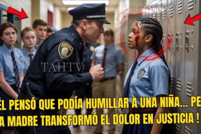 El policía ARROJÓ a una NIÑA NEGRA contra el ARMARIO… pero SEGUNDOS DESPUÉS LLEGÓ la MADRE!