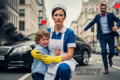 Limpiadora salva al hijo de un millonario, y él la llama “mamá” al instante